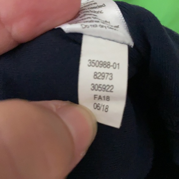 Athleta Track Tux Tight Leggings Stripe Navy Blue - size Medium - Picture 10 of 10